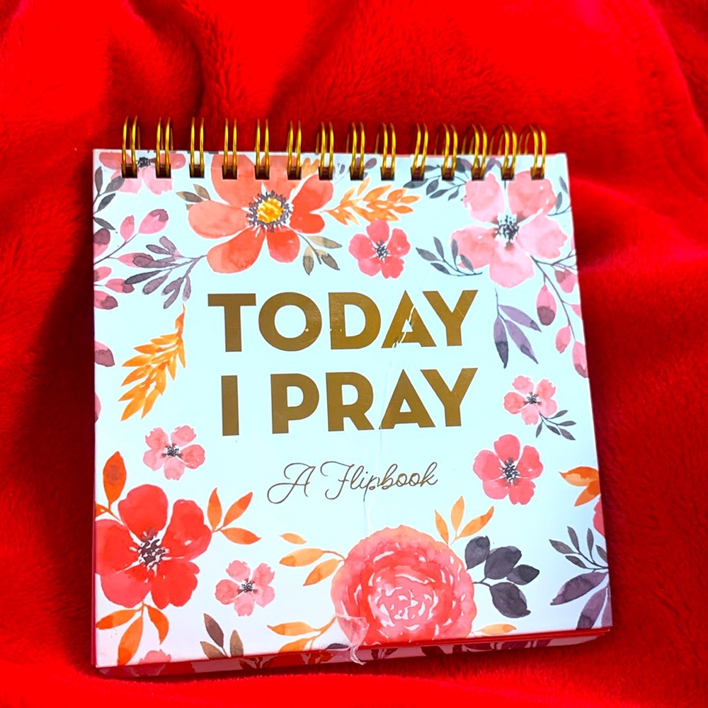 Flip book of prayers